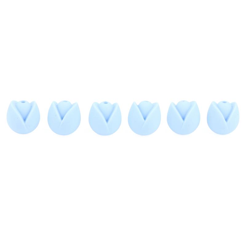 6Pcs Tulip Knitting Needle Savers Silicone Protectors Stoppers End Caps Knitting Accessories Gifts For Knitters