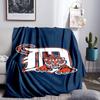 Detroit Tigers Emblem Blanket Lightweight Flannel Bedding Blanket Perfect for Travel, Camping, Living Rooms, Offices, Sofas, Fan Christmas gift
