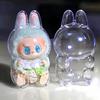 1pc Dustproof Display Case for Labubu - Protective Clear Pendant Holder for POP Mart Collectibles, Excludes Dolls