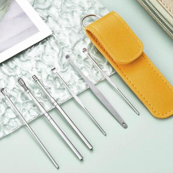 [LEADERS] 6-piece set of earwax cleaning and earwax removal (12785683)