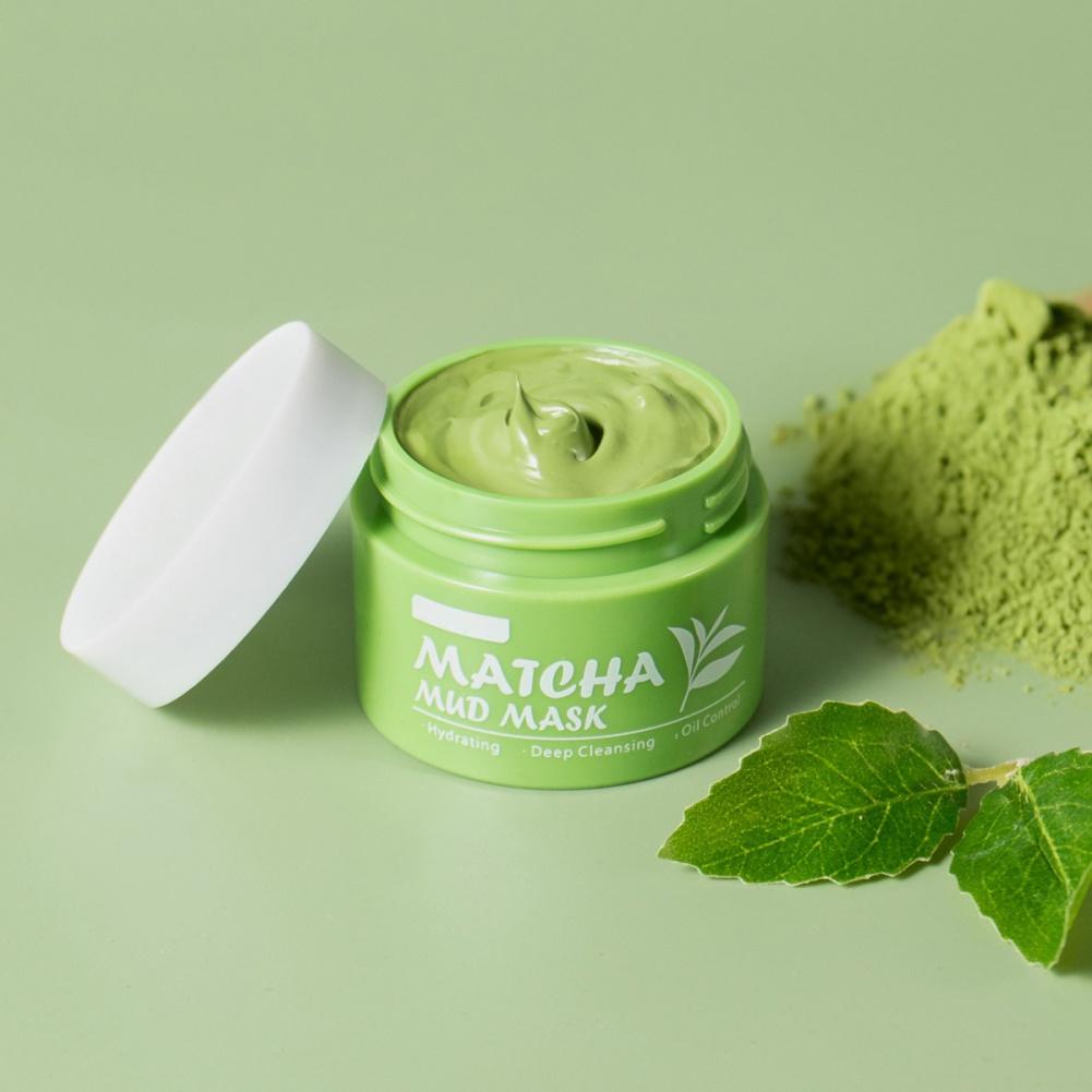 Matcha Mud Mask Hydrating Deep Cleansing Oil Control Mask