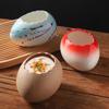 Creative Ceramic Hotel Home Ostrich Egg Dessert Sweet Soup Cup Bird's Nest Bowl Yogurt Ice Cream Plate Hot Pot Shop Style