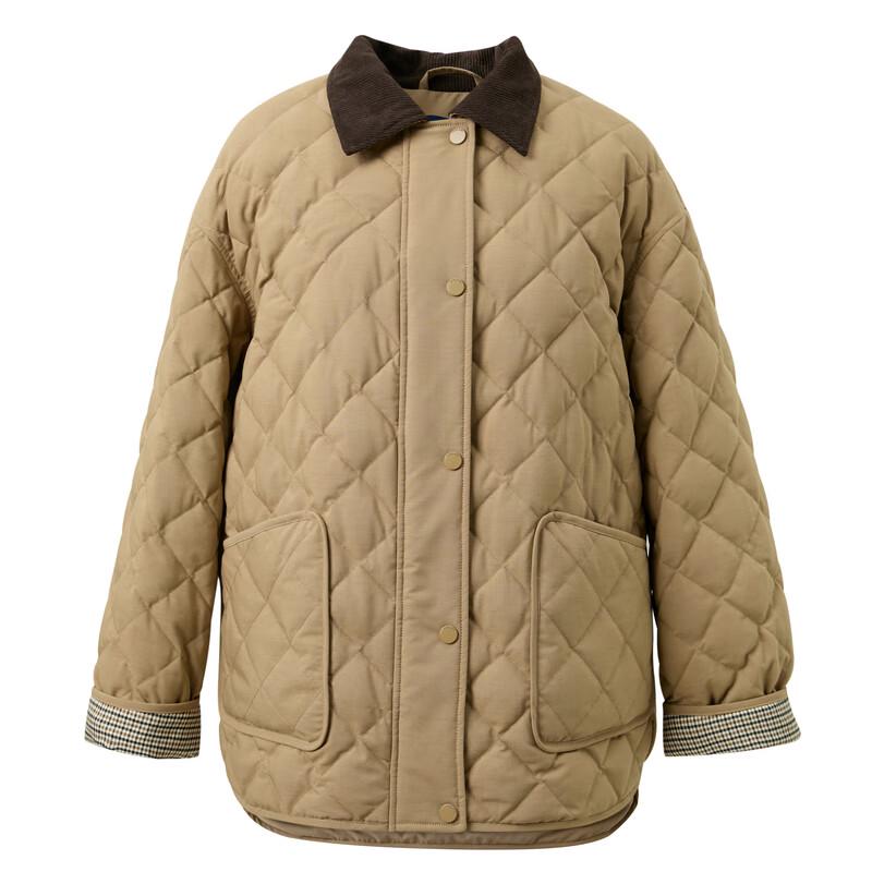 Sancai Women's Loose Fit Lightweight Goose Down Jacket