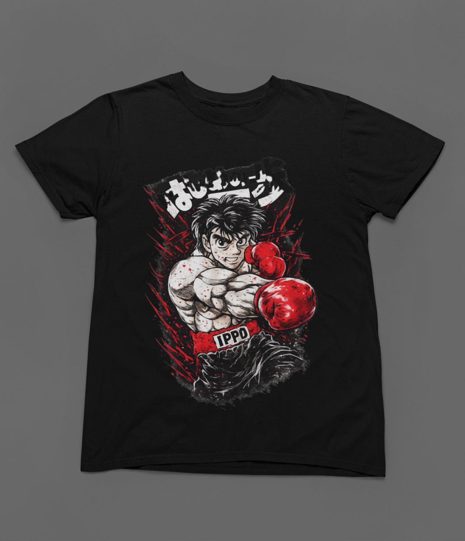 Manga Tshirt, Sport 90s Anime Lovers, Boxing GYM Anime Tshirt, Otaku Ropa, Graphic Anime Unisex Shirt 4XL