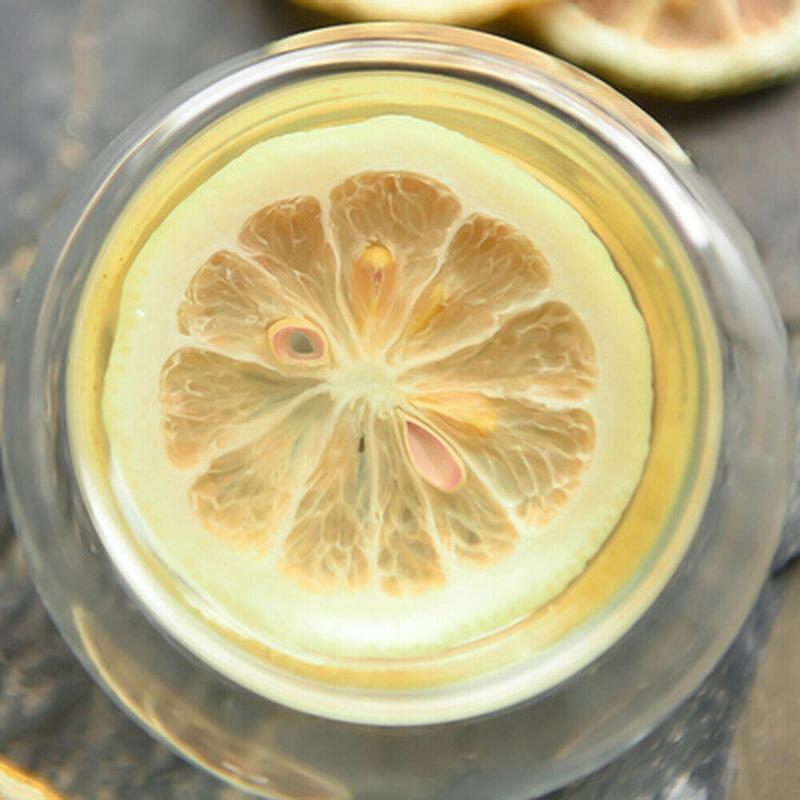 Natural Dried Lemon Slices Yellow Fragrance Fall Hem Fat Herbal Tea