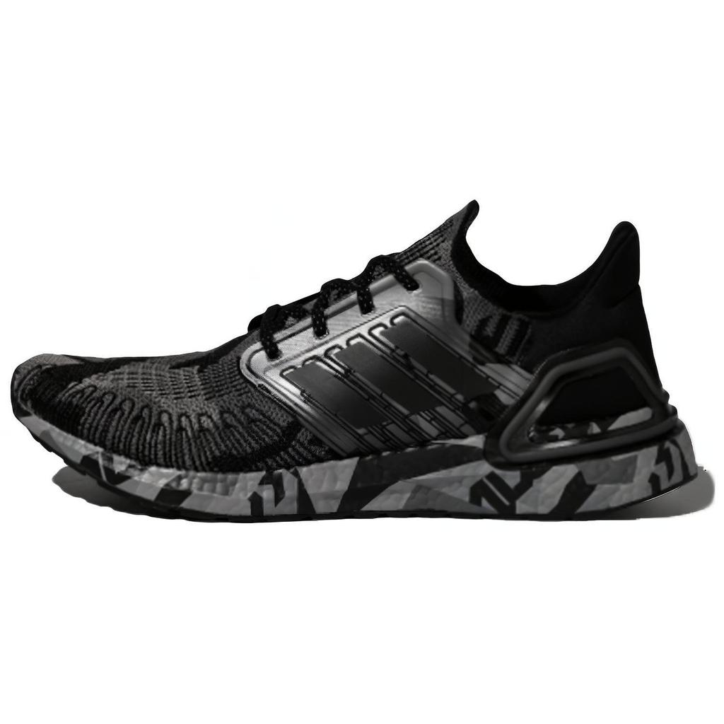adidas UltraBoost 20 'Geometric Pack - Core Black Grey' H67278