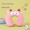 U-Shaped Memory Foam Neck Support Pillow with Custom Logo for Travel and Promotions
