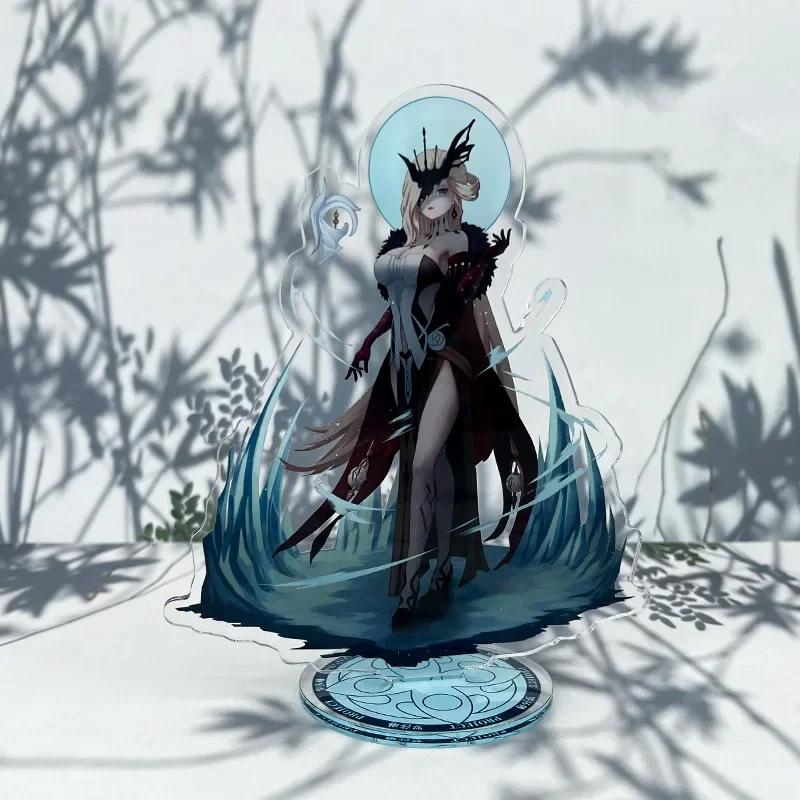 Game Impact New Stand Figure Acrylic Yelan Chevreuse Navia Xiao Cosplay Model Plate Desk Decor Fans Friend Gift