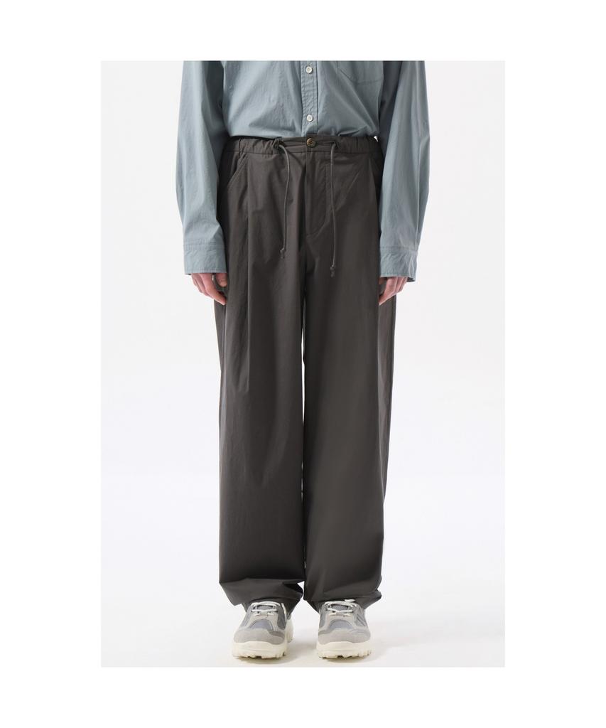 Keoseuuteommellou Gray Cotton Banding Pants Cwpam25322Gyd
