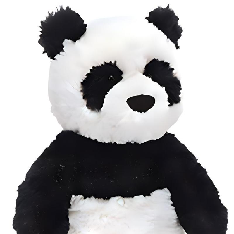 JELLYCAT Jungle Animals Montgomery Panda Doll Plush Doll 26cm Height