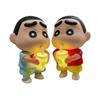 Crayon Shin-chan Milk Tea Glowing Cup: Office Desktop Ornament & Trendy Toy Gift
