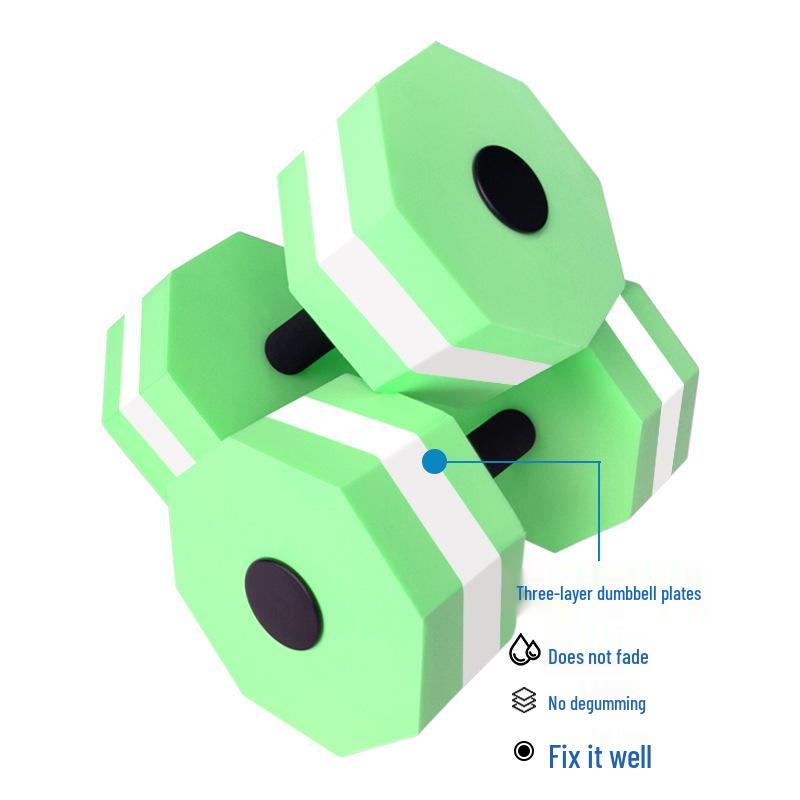 EVA Octagonal Dumbbells for Water Aerobics & Fitness 