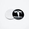 Autosticker 2025 Heet 4 stuks 56/65mm Tesla Naafkap Middenkap Logo Hoge Kwaliteit Sticker voor Tesla Model 3 Y S X Gepersonaliseerde Auto St