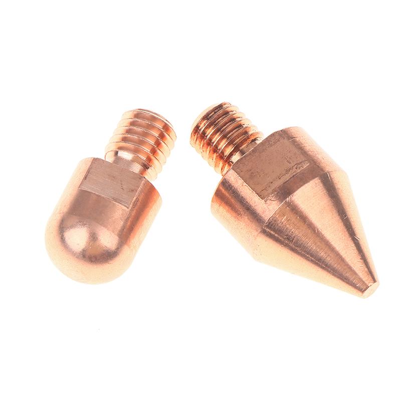 Neue 2 Stück Widerstandspunktschweißspitzen Elektroden Für Schweißdicke 0,6-1,5 mm Stahlblech CE Tragbarer Punktschweißer