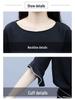 Women's 2023 Summer Wide-Leg Pants Suit: High-Waisted, Slimming, Fashionable Yujie Casual Two-Piece Set