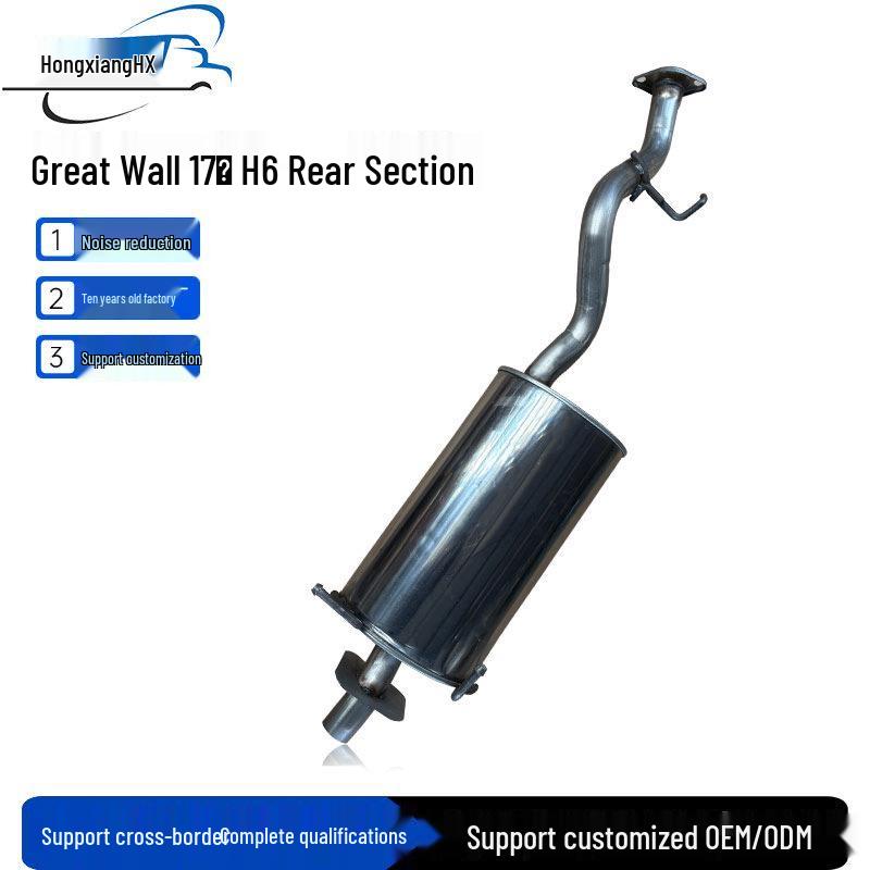

Stainless Steel Rear Car Muffler for Great Wall Haval H6 (2017)