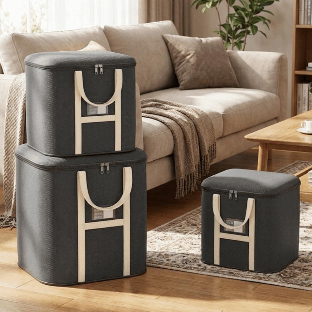 Waterproof Quilt Clothes Storage Bag Large Capacity Luggage Packing Bag  for Bedroom
