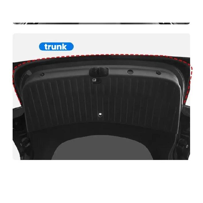Per Tesla Model YL / Y Juniper 2025+ Striscia Sigillante Gomma Fonoassorbente per Portiera Per Ridurre il Rumore del Vento Kit Fonoassorbente