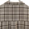 JOURNAL STANDARD Check Pattern Long Sleeve Band Collar Shirt S Men's Used