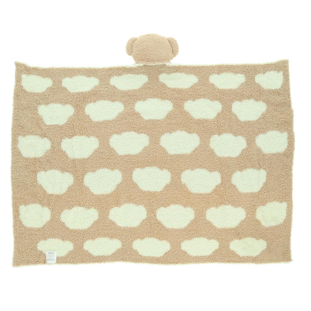 Marushin Miffy and Fluffy Boris Mascot Blanket, Cute and Fluffy, Made with Mitt Fabric, Stylish Winter Item, 5885005800