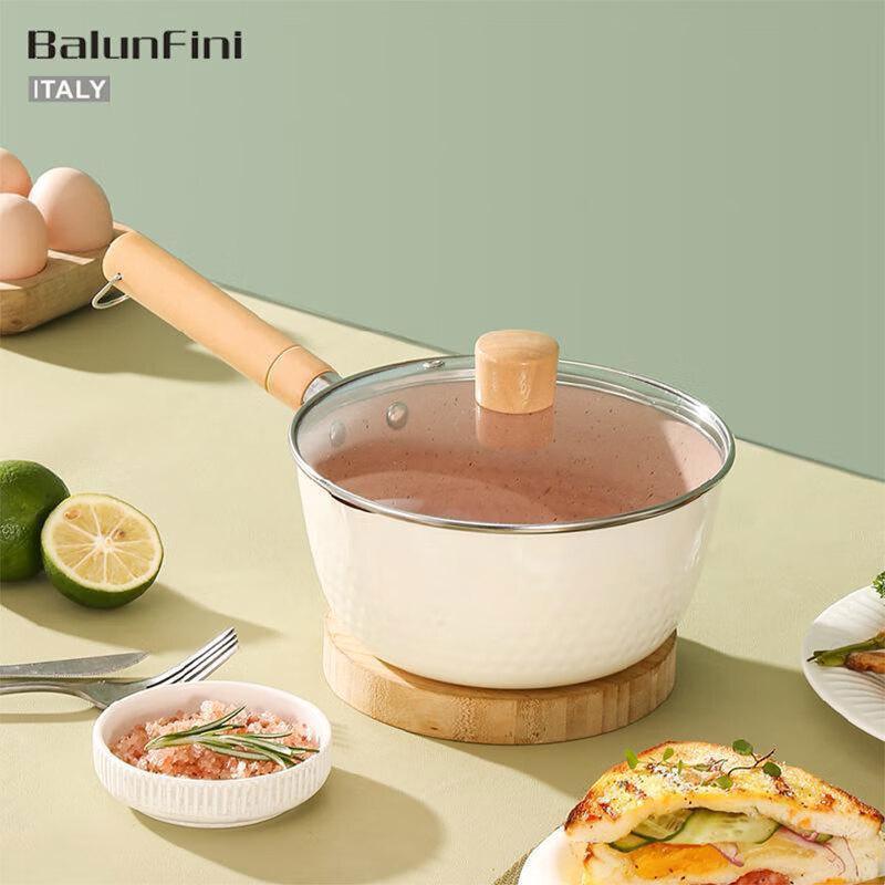 Balunfini 18CM Japanese Style Iron Yukihira Pot