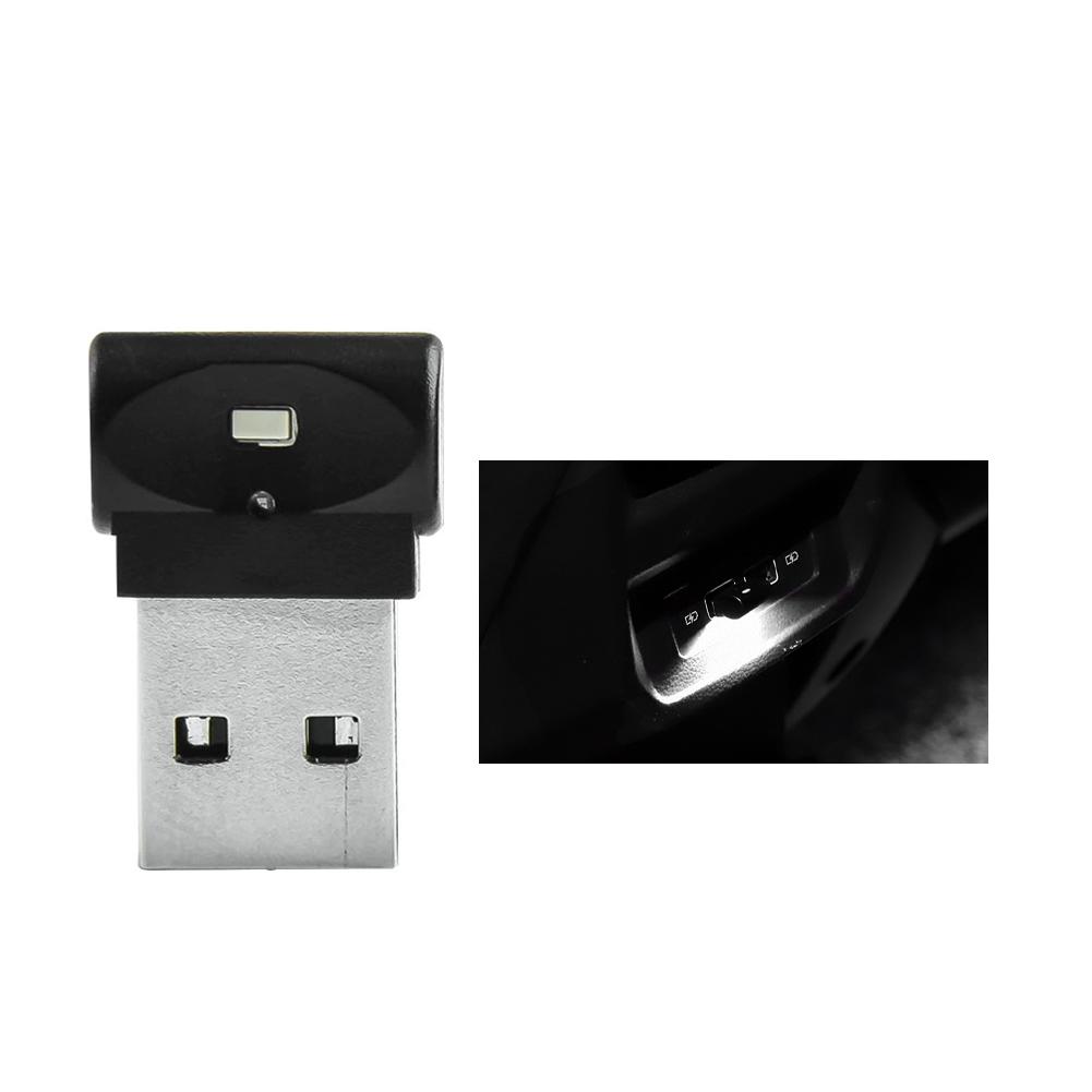 Car USB Interior Ambient Atmosphere Light Foot Lamp LED Signal Lights Auto Reading Lamp Decorations