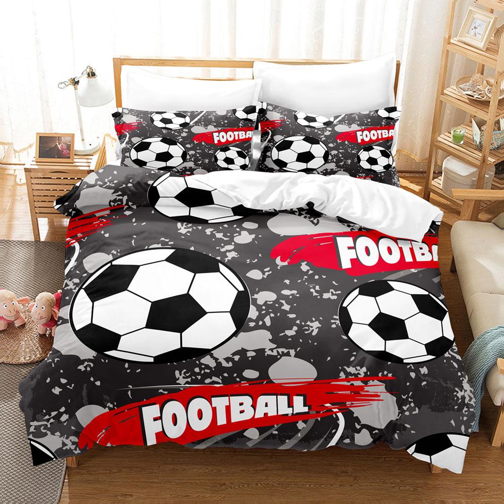 3D Digital Printing Football Series Three-Piece Bedding Quilt Set Two-Piece Set