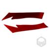 For Mazda CX5 2013-2016 Carbon Fiber Front Headlight Eyelid Eyebrow Cover Decorative Car Decoration Styling Accessories Sticker