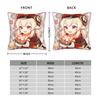 Genshin Impact Klee Geburtstag Kissenbezug Druck Polyester Kissenhülle Geschenk Wurfkissenhülle Zuhause Mit Reißverschluss 45X45cm