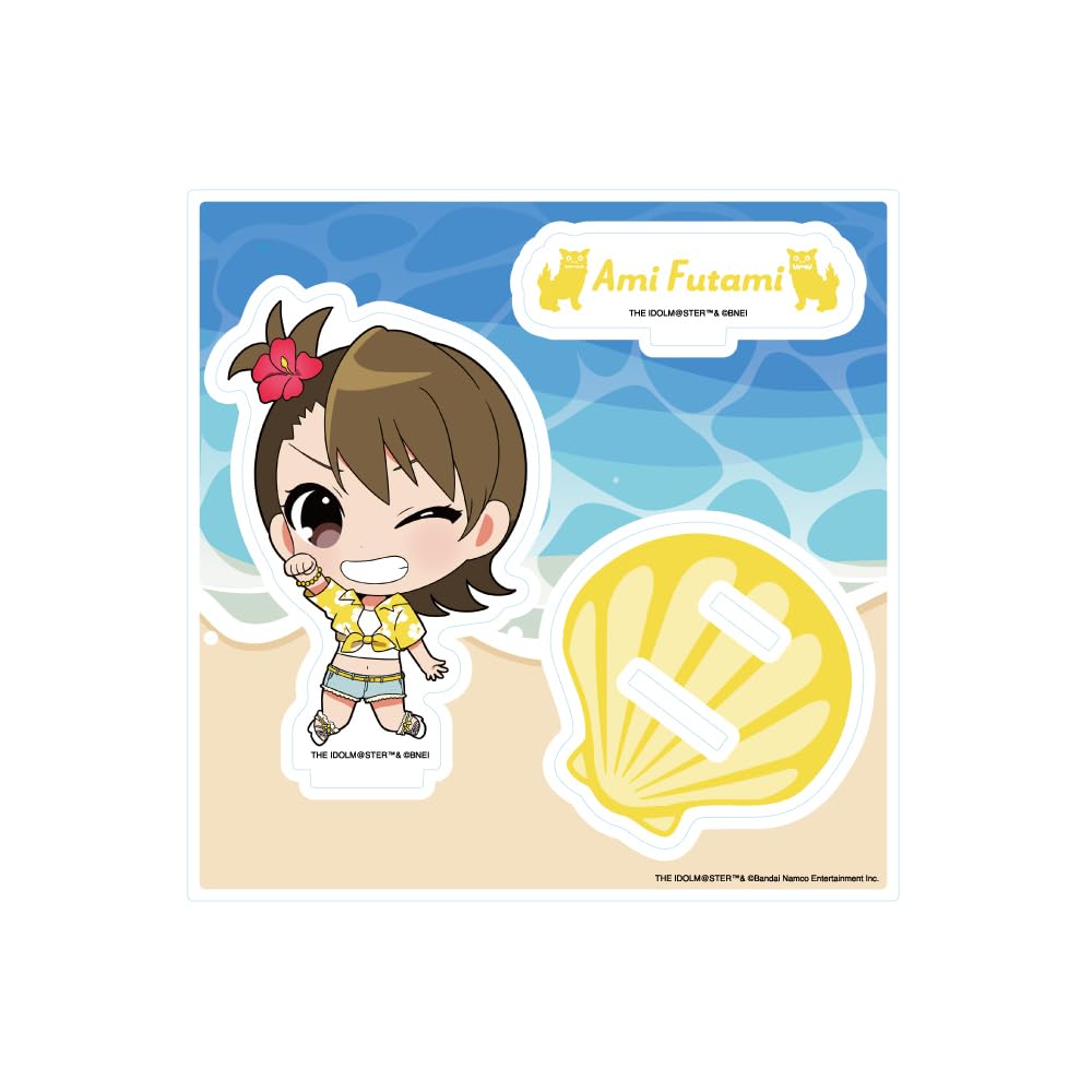 THE iDOLMSTER MILLION LIVE 16 Ами Футами Привет версия. [Мини-иллюстрация персонажа] Акриловая подставка