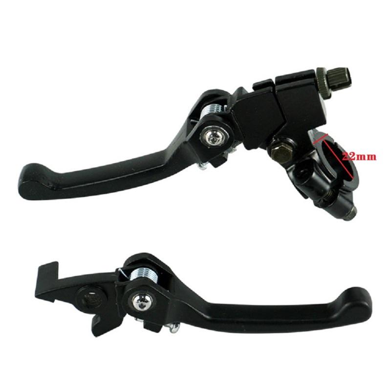 1 Pair Folding Aluminum Clutch Brake Lever For Off-road Atv Modification Accessories Compatible With