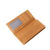 Crazy Horse Leather Men's Long Wallet, Two Fold Genuine Leather, Pure Top Layer Cowhide Wallet, Retro Wallet