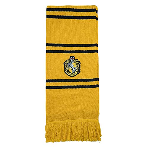 Cinereplicas Harry Potter Schal Acrylschal Deluxe Edition Hufflepuff Poufsouffle (Offizielles Produkt eines japanischen Einzelhändlers) 4895205601468
