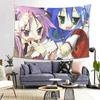Lucky Star Anime Tapestry Wall Hanging Aesthetic Home Decoration Tapestries for Dorm Room