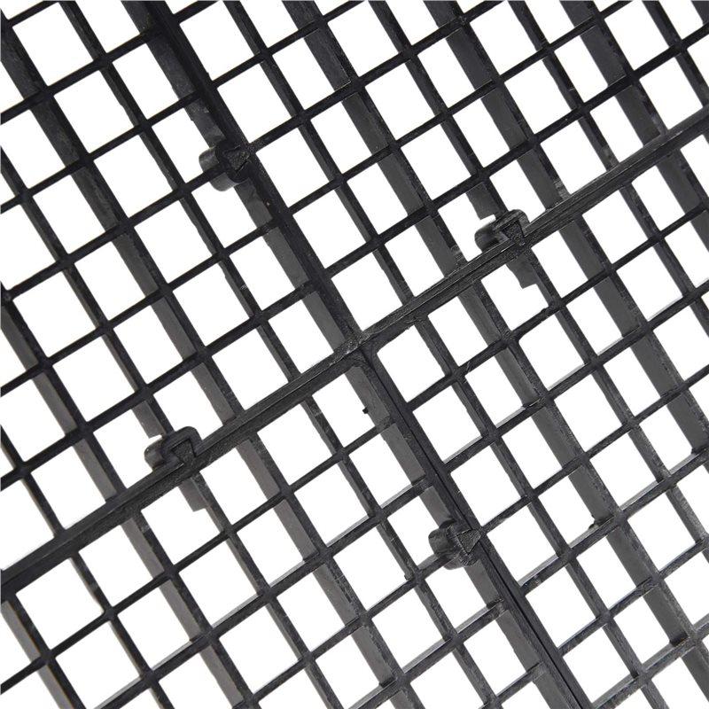 Premium-16X Aquarium Divider Tray Plastic Mesh Aquarium Egg Box Light Diffuser, Fish Tank Divider Filter Bottom Isolation