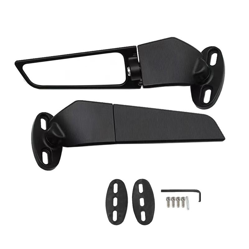 Modified Motorcycle Wind Wing Side Rearview Reversing Mirror Side-Mirror For KAWASAKI NINJA 250 300 400 650 H2 H4