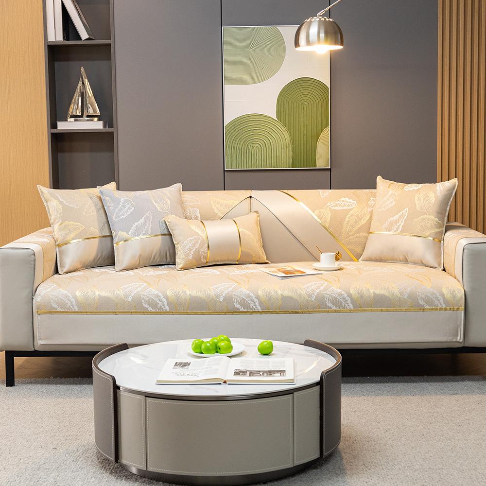 Nordycki Styl Instagramowy Lekki Luksus Nowoczesna Prosta Poduszka na Sofę Cztery Pory Roku Uniwersalna Antypoślizgowa Pokrowiec na Sofę Pokrowiec Ręcznik