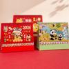 Coil Binding 2026 Desk Calendar Cartoon Standing Flip Calenda Schedule Planner  Daily Planning
