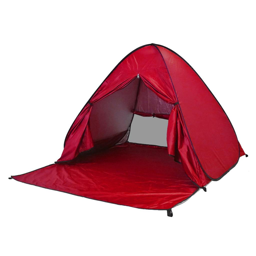 (SU)Přenosný stan Camping Beach Shade s automatickým nastavením Venkovní stany s ochranou proti UV záření