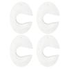 2/4Pcs Children Safety Door Block C-Shaped Design Anti-Slip Strips Multi-Functional Door Stop Easy