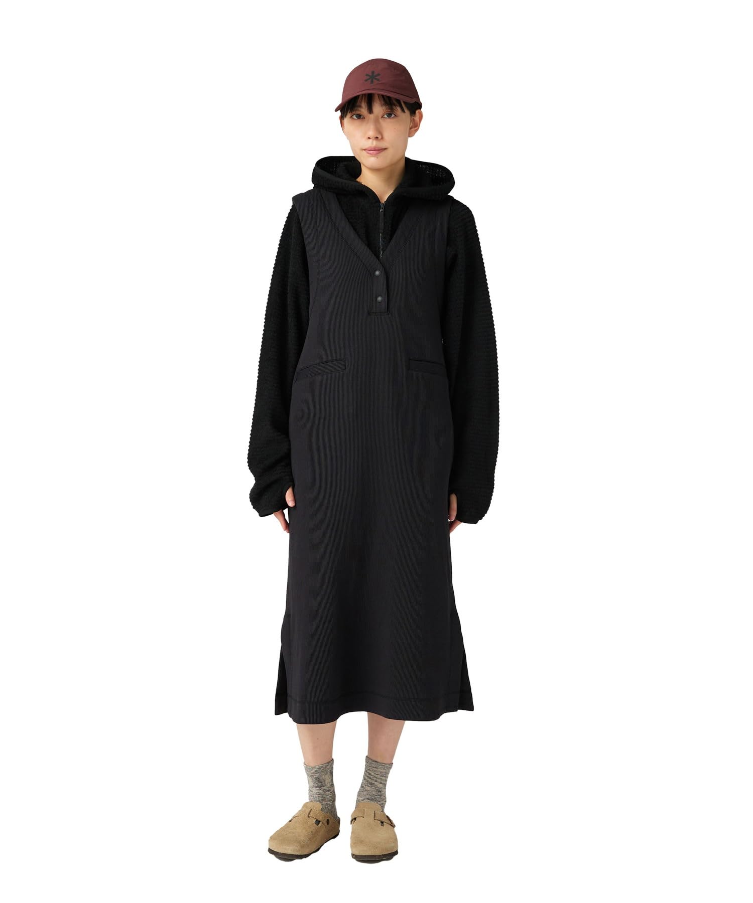 

Snow Peak Dry Thermal Dress Size Black SH-25AW003, Tops, One-Piece Dress, Men s/Women s, 3, чёрный