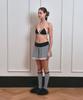 VINAJ Buttonline Mix Triangle Bikini Bra (Black)