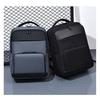 Neuer Unisex-Rucksack, einfarbig, wasserdicht und atmungsaktiv, Business-Mode, lässig, All-Match, Tagessparrucksack