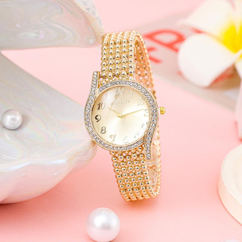 Fashion Women'S Watch Creative Light Luxury Temperament Versatile Quartz Watch Women'S Retro Casual Bracelet Watch