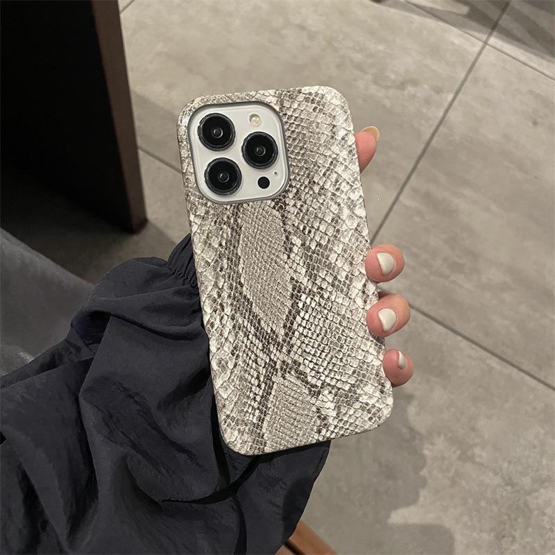 Premium Crystal Snake Skin Pattern Phone Case for iPhone 11-14, Pro/Max Models