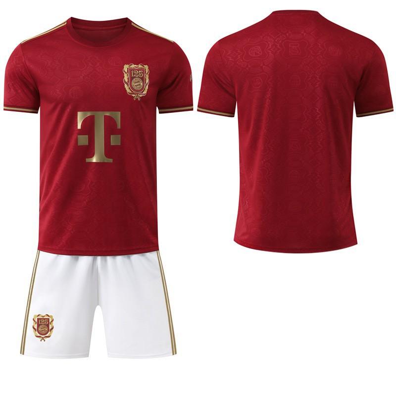 

2526 Club No. 9 Kane Jersey Sports Gold Bayern 125th Anniversary Football Set #L