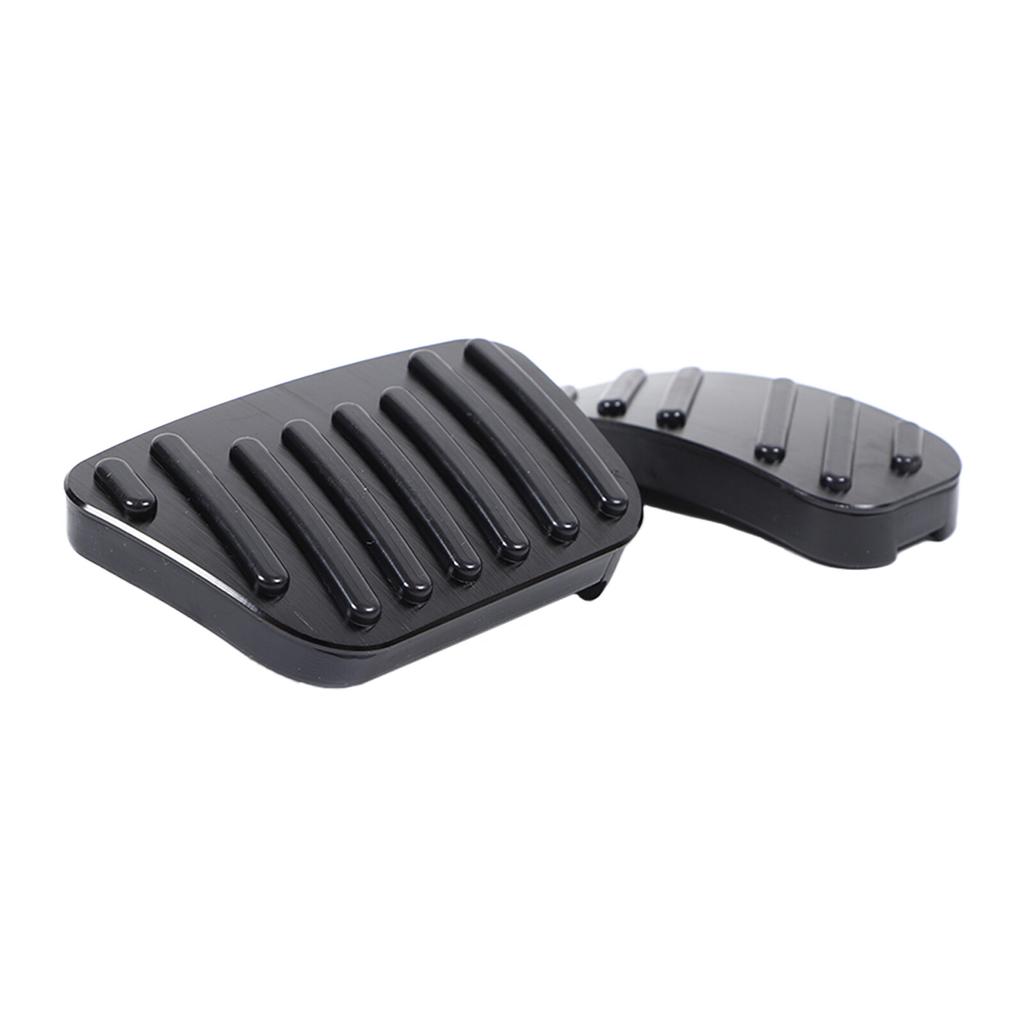 Black Footrest Gas Brake Pedal Trim Cover For Toyota Land Cruiser LC250 24+