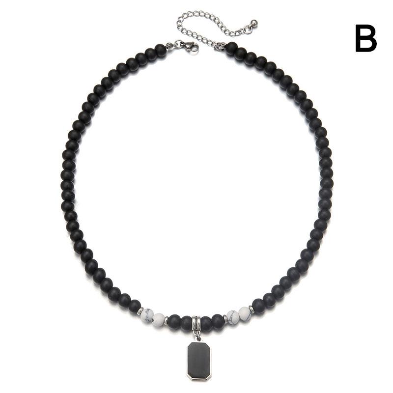 

Мужское матовое ожерелье с тигровым глазом, бисерные мужские аксессуары