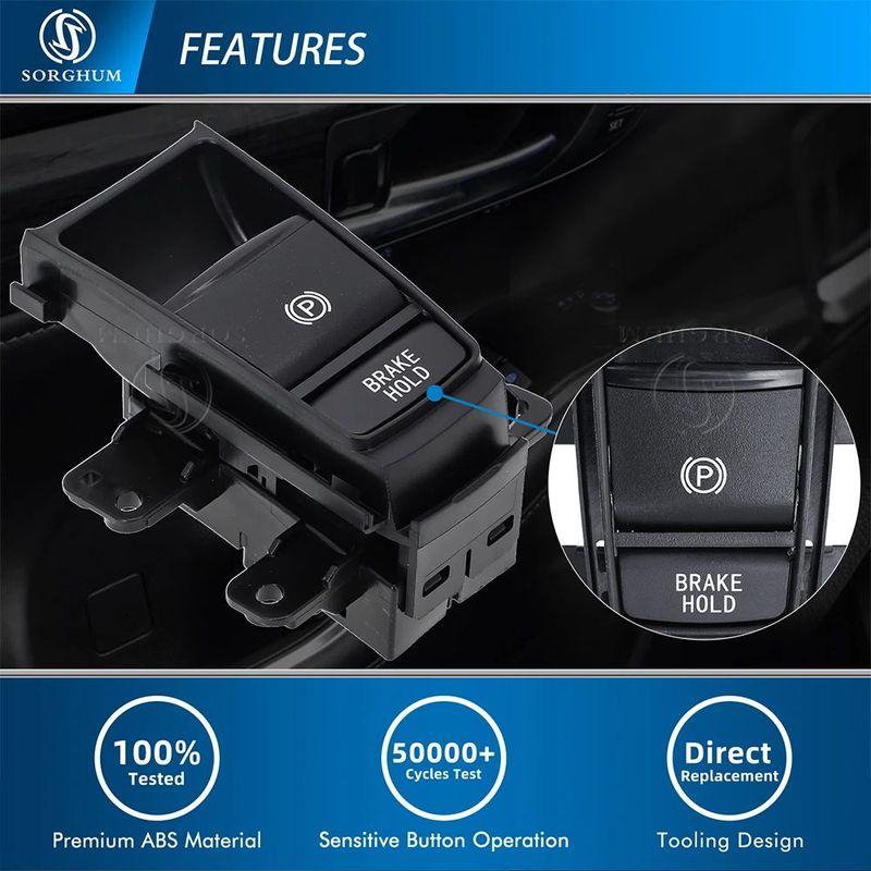 SORGHUM 35355-T7A-J01 Car Parking Brake Switch Electronic Hand Brake Button For Honda HRV XRV HR-V XR-V 2015 35355T7AJ01