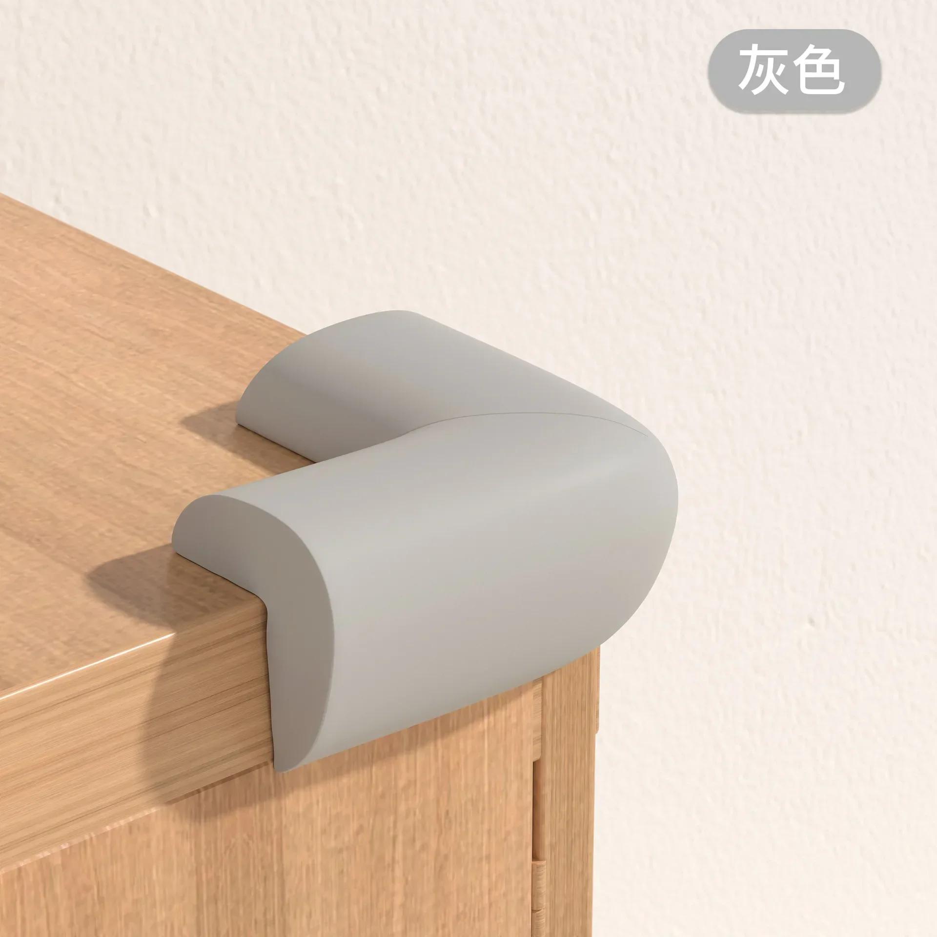 

1PC Infant Safety Corner Home Gentle Edge Corners Toddle Infant Safety Protection Furniture Protector Table Guards Cover 5.5x5.5cm -A6906 сірий